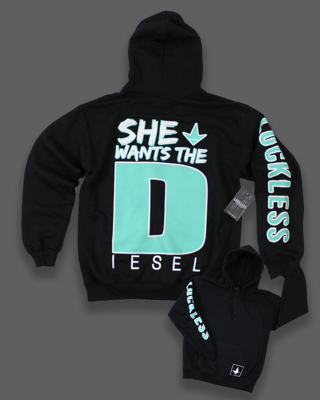 She Wants the Diesel | Funny Country Hoodie